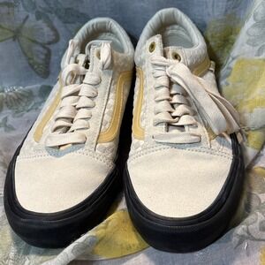 Vans Old Skool Pro Lizzie Armanto Antique White/Tan Skater Sneakers Men 7